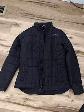 Ariat Quilted Jacket in Navy Black